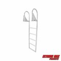 Extreme Max Extreme Max 3005.3476 Flip-Up Dock Ladder - 5-Step 3005.3476